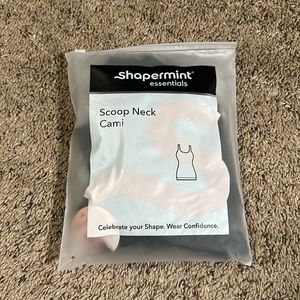 Shapermint essentials scoop neck camis black 2XL